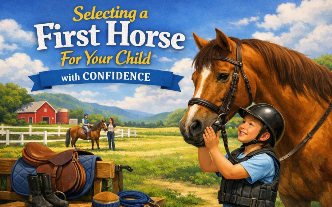 Selecting A First Horse For Your Child With Confidence